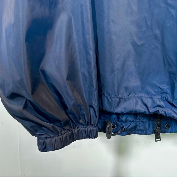 Hugo Boss “Chester” Dark Navy Windbreaker with Hide Away Hood, Size 42R - Picture 10 of 15